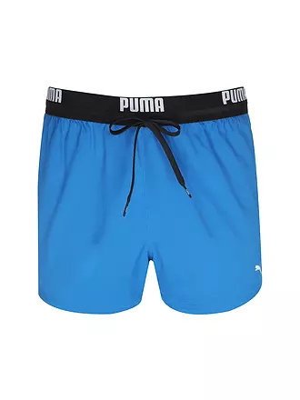 PUMA | Badeshort da uomo con logo | blau